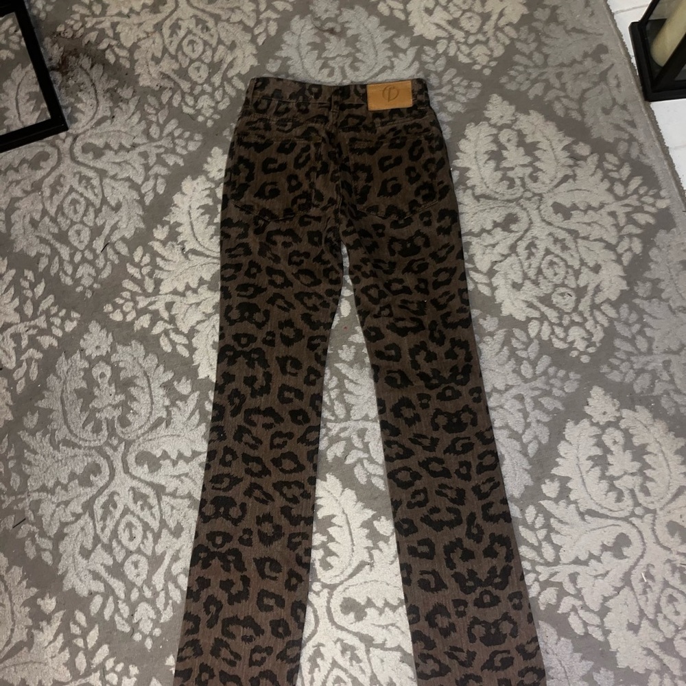 Leopard Print Skinny Pants - Picture 5 of 6